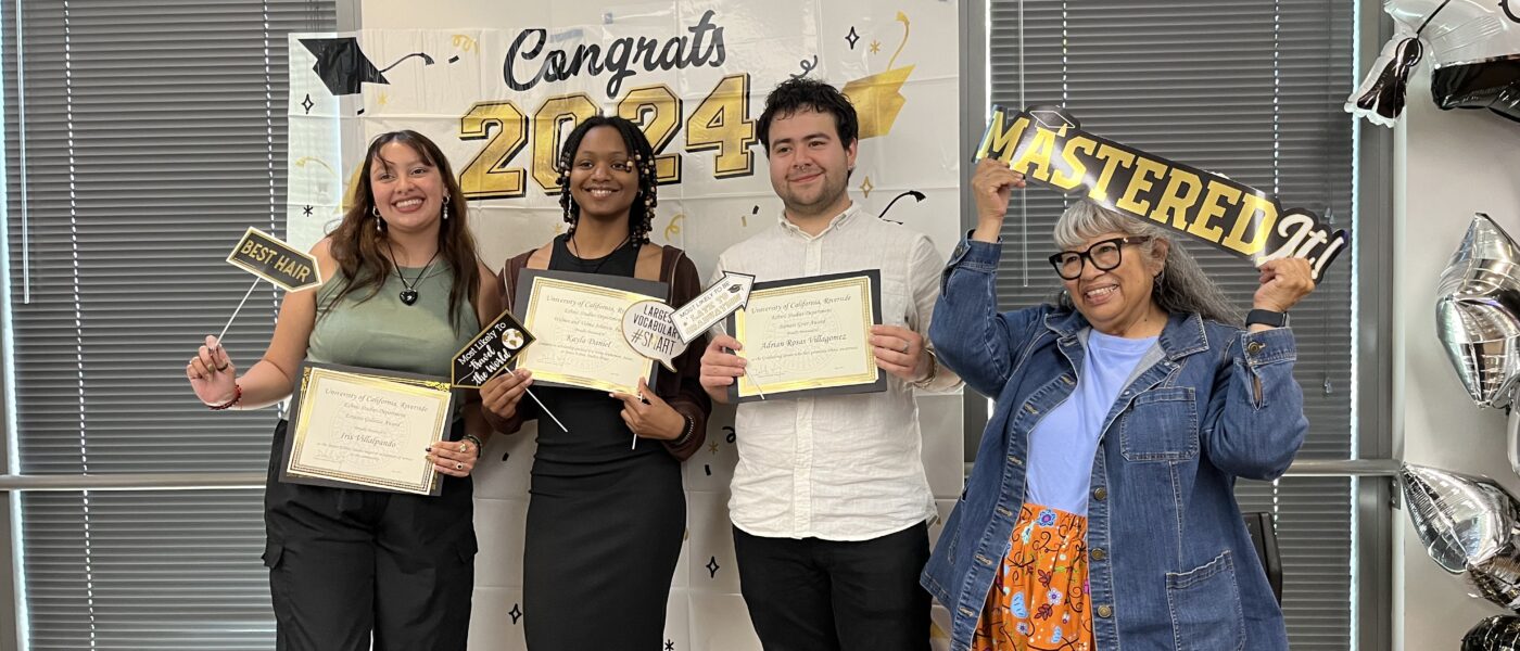 Congratulations to 2024 Ethnic Studies Award Recipients