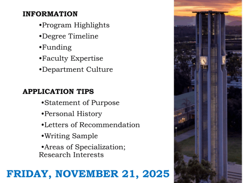 Ethnic Studies Department Virtual Open House